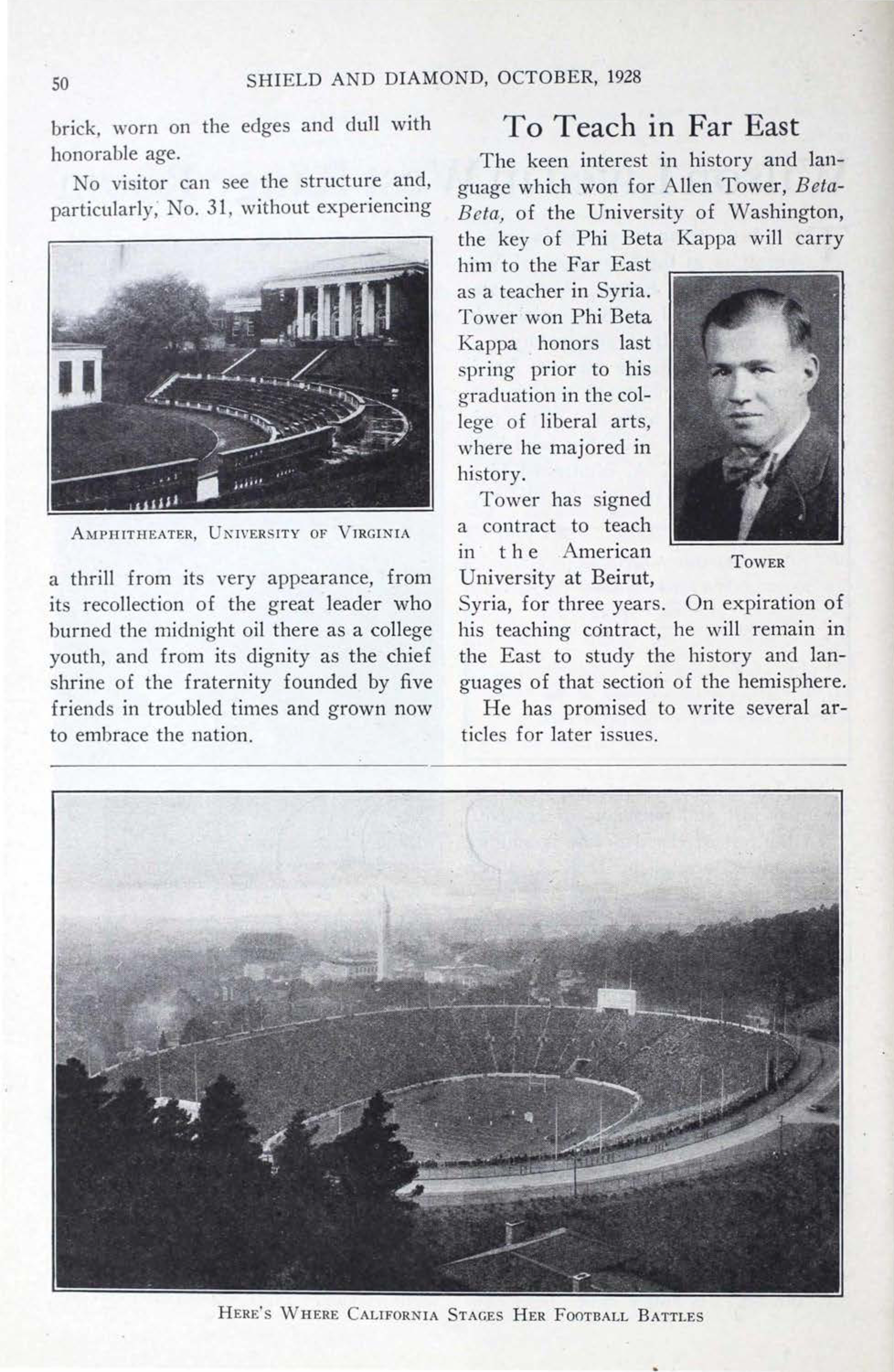 To Teach In Far East